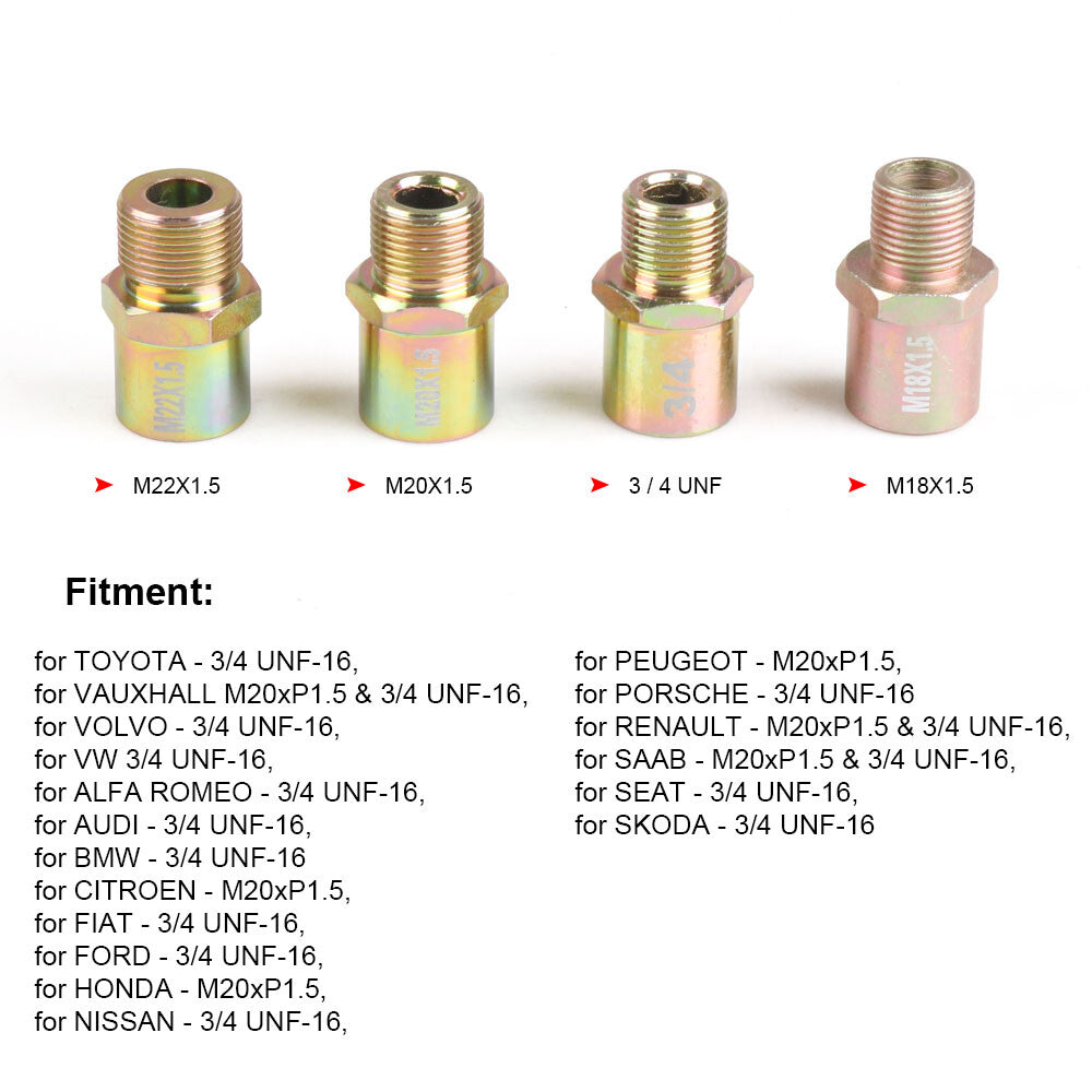 Oil Filter Cooler Sandwich Plate Adapter Oil Pressure Temp Gauge Adapter Fitting
