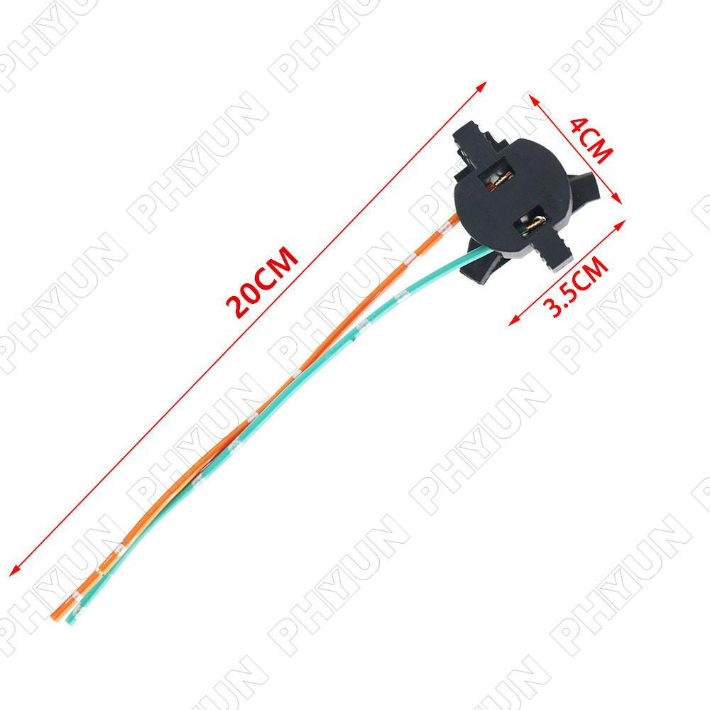2× H7 Halogen Light Bulb Socket PnP for Hyundai New for Tucson for Mitsubishi for Outlander Q