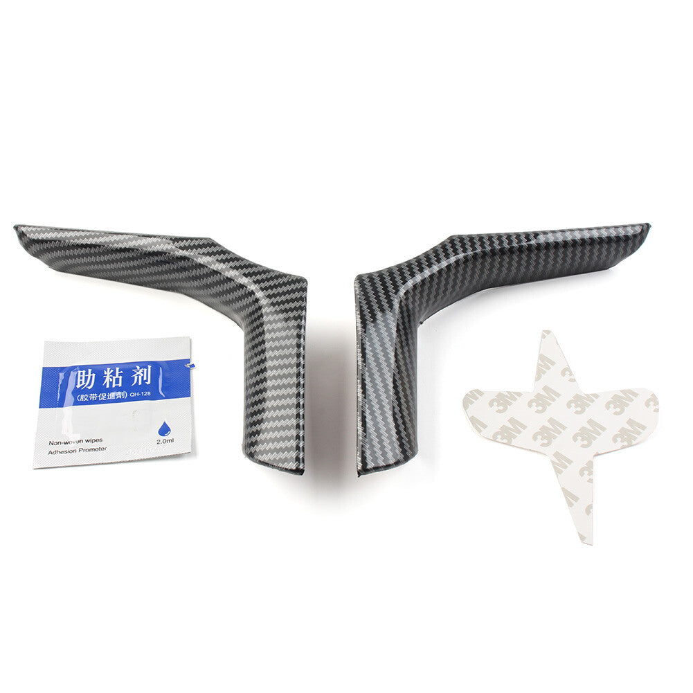 Steering Wheel Cover Decor Trim for BMW 3 Series G20 2019-2021 Carbon Fiber 2PCs