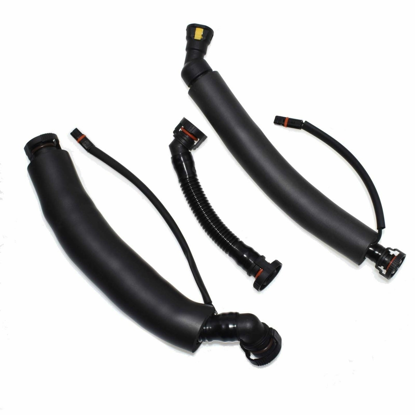 for BMW E60 E90 E91 325i 330i 525i 11157567801 Crankcase Vent Breather Hoses Kit