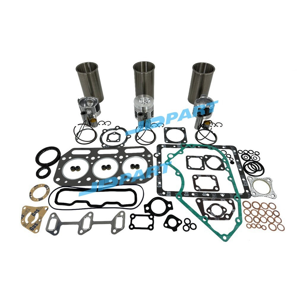3T75HLE Cylinder Liner Kit with Gasket for Engine Parts -
