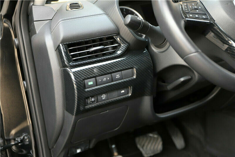 3P Carbon Fiber ABS Inner Dashboard Strip Cover Trim for Nissan Sentra 2020-2023