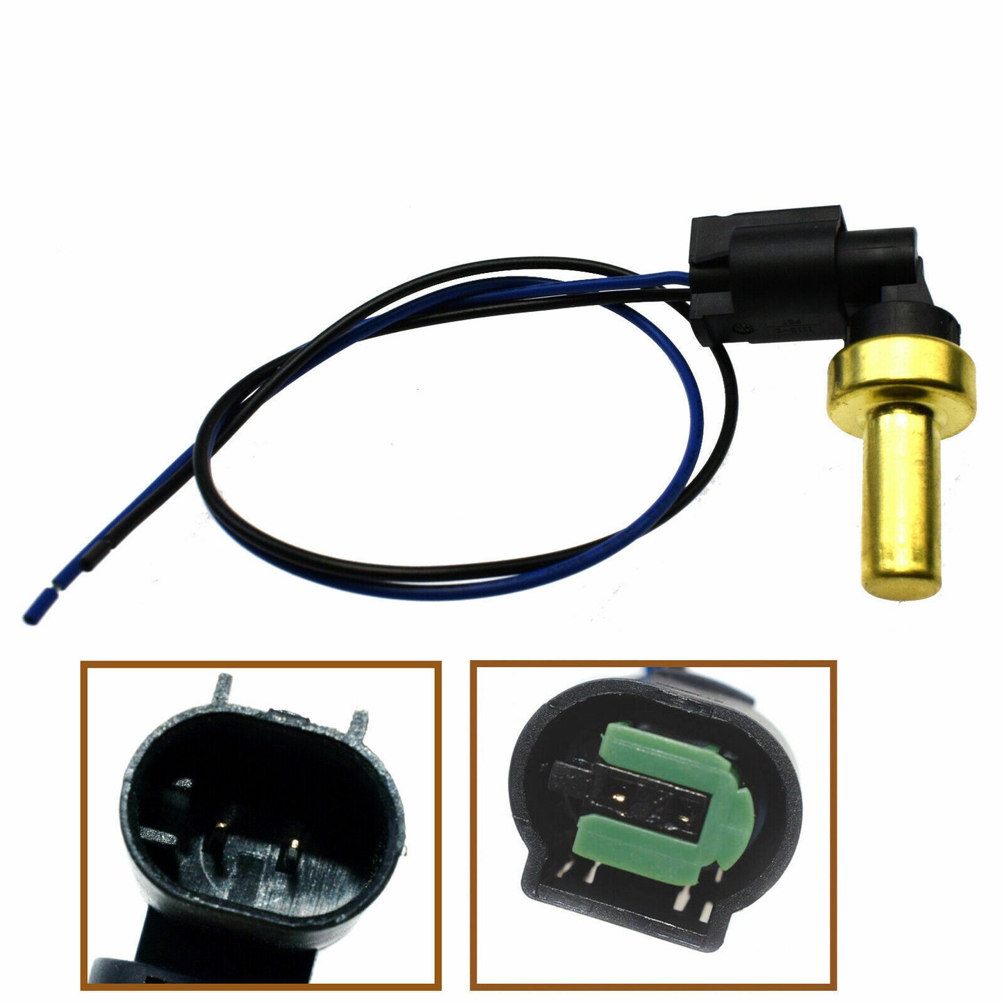 for Buick for GMC 55563530 Coolant Temperature Sensor with Connector Plug - v