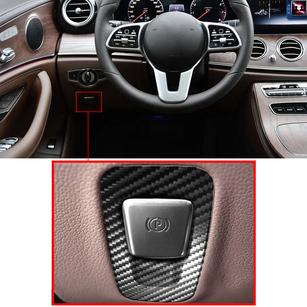 ABS handbrake button cover trim for CE GLC-Class W205 W213 X253- n