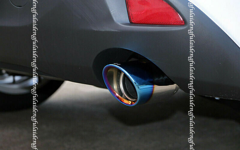 for Mazda 3 Axela Hatchback 2014-18 Exhaust Muffler Tail Pipe Tip Tailpipe Trims