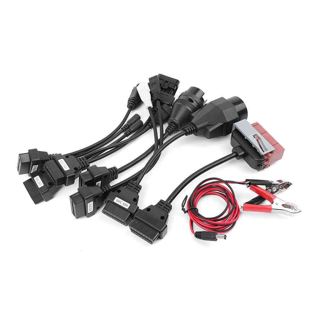 OBD2 OBDII Connector For Delphi CDP Diagnostic ds150e O Car Cables Black 8pcs