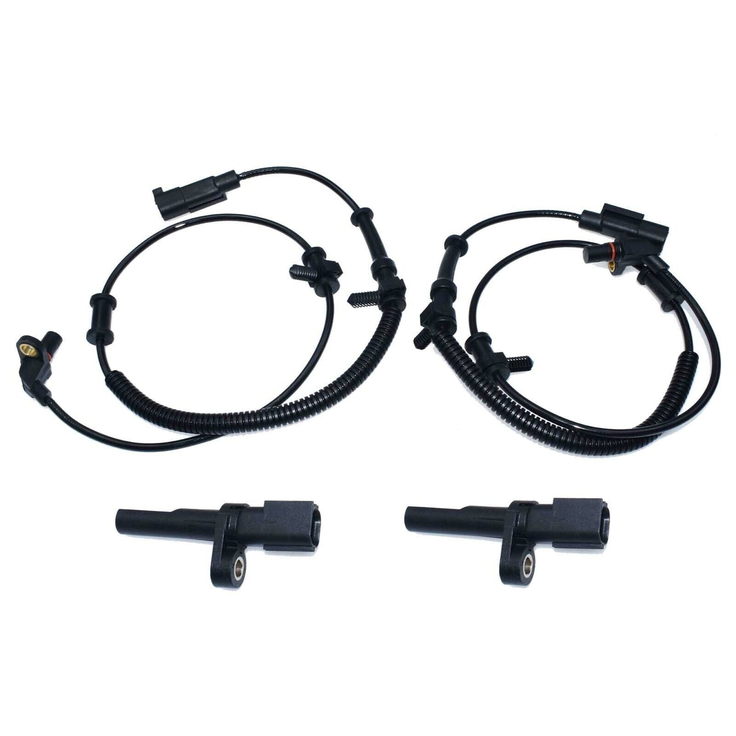 4Pcs ABS Wheel Speed Sensor Front Rear LH & RH for Dodge for RAM 1500 PICKUP 09-12