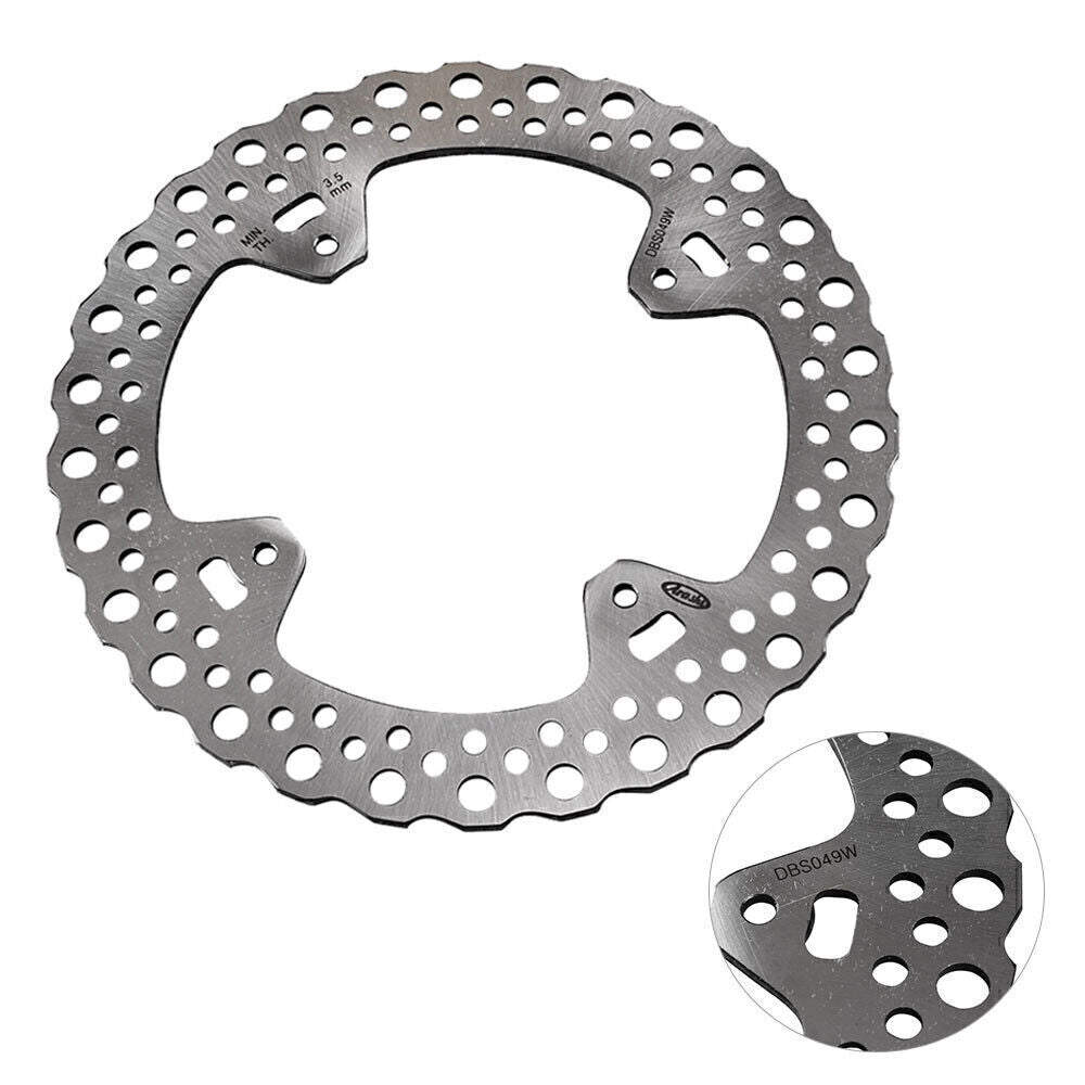 1x Rear Brake Disc Rotor Fit for Honda CRF 250 10-13 / CRE Supermotard 250 2002-2009 Q