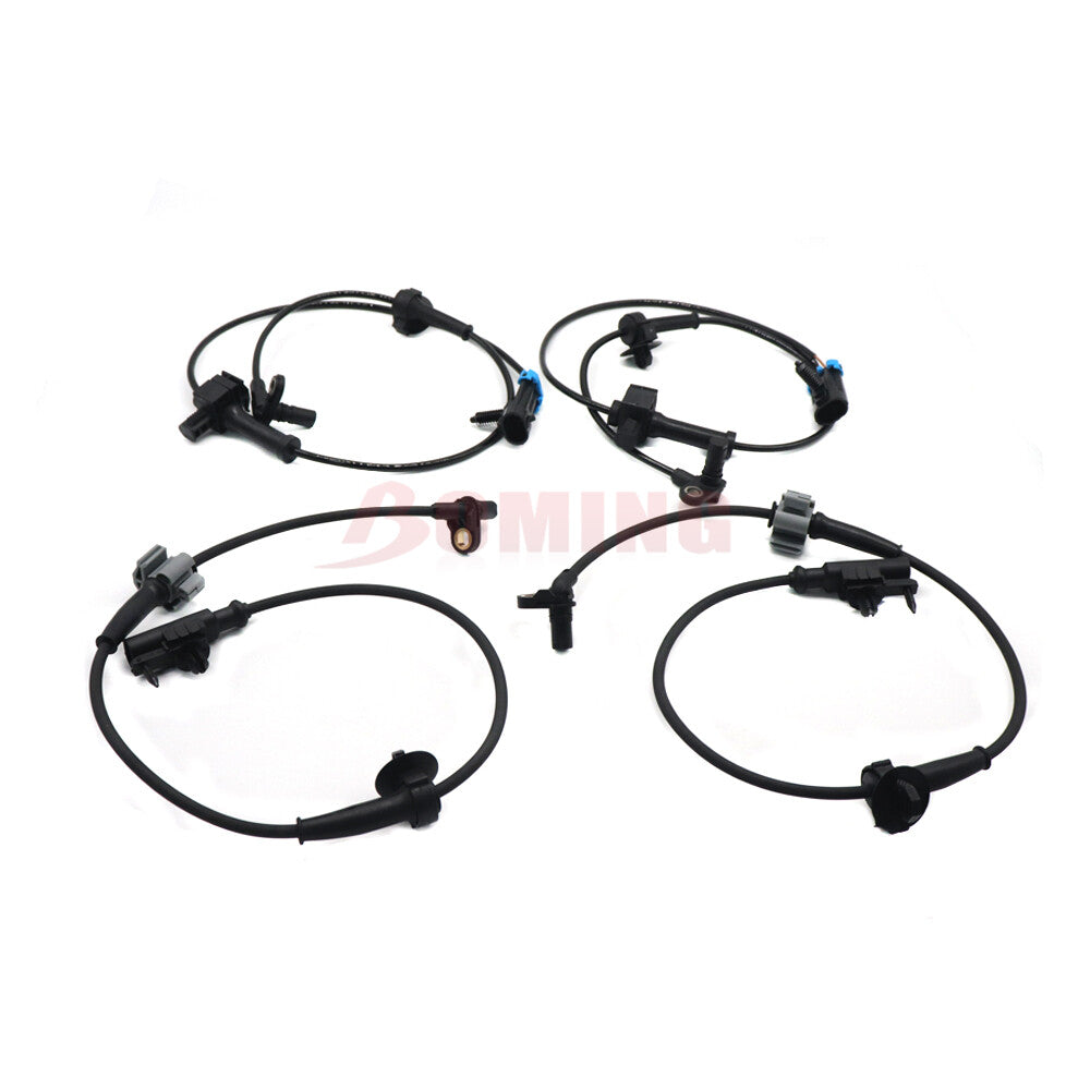 4pcs Front&Rear New ABS Wheel Speed Sensors for Cadillac for Chevy Suburban for GMC