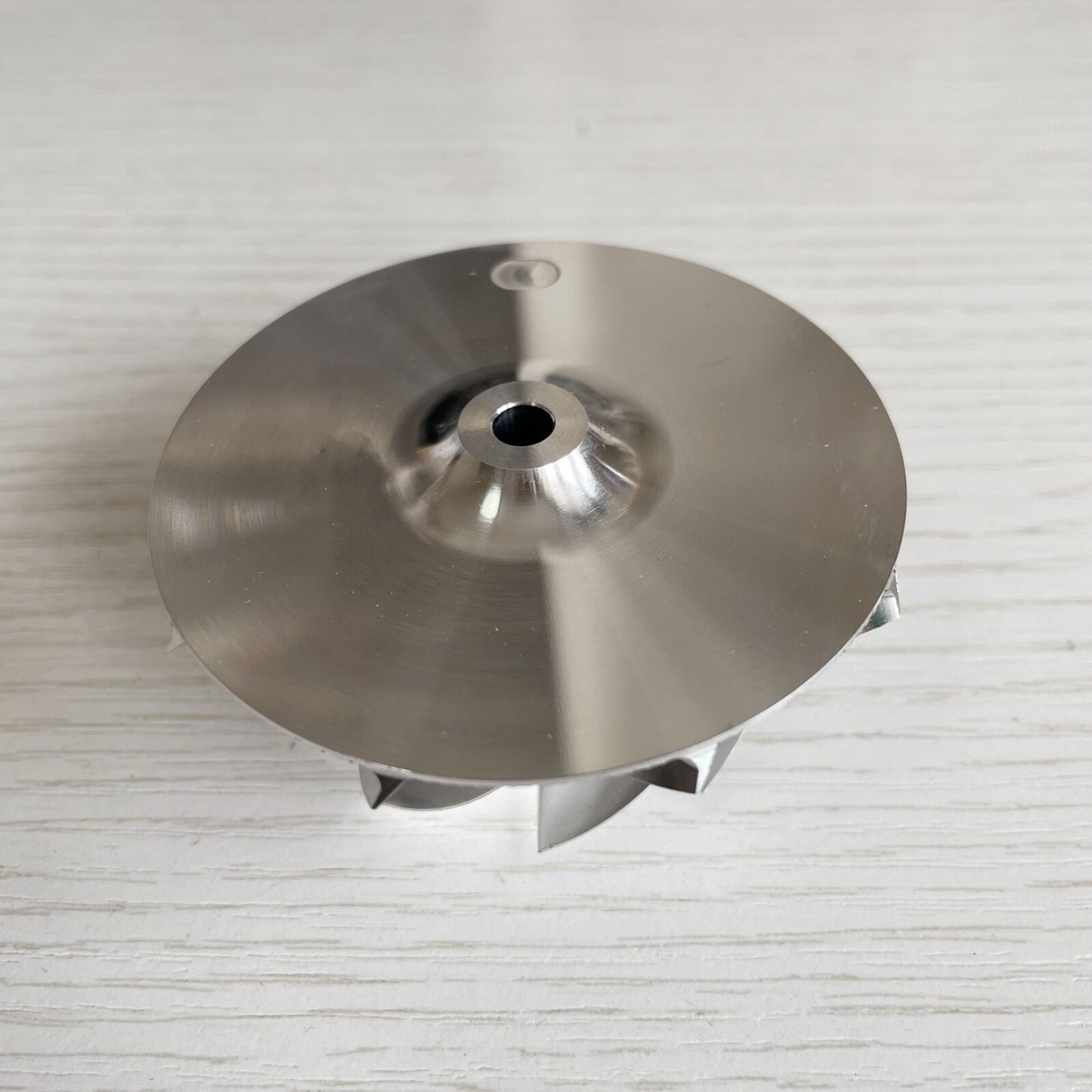 K16 Reverse 49.55/67.00 mm 9+0 Blade Performance Turbine Blank Compressor Wheel