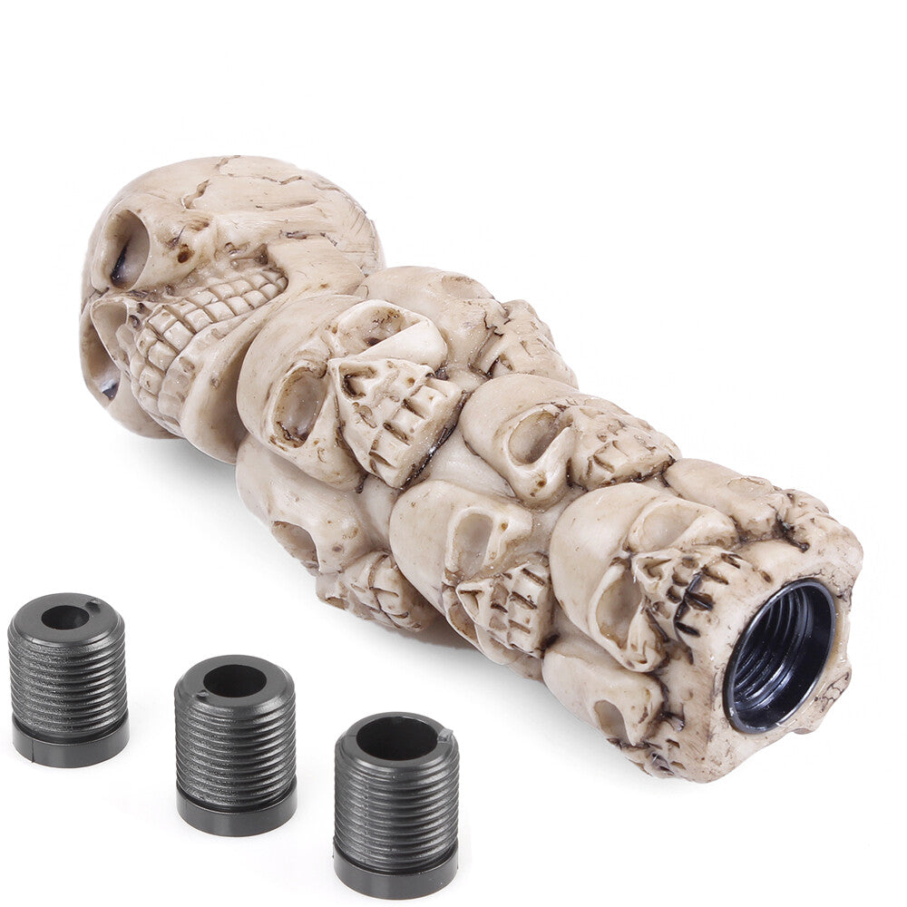 Skull Resin Head Car Manual Universal Style Stick Gear Shift Knob Lever Shifter