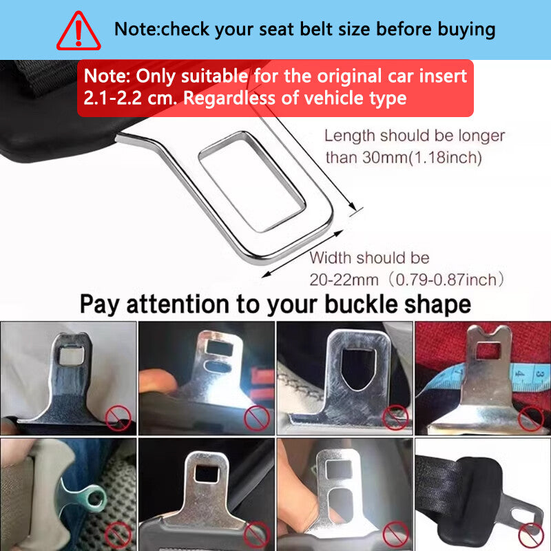 Front Driver Safety for Seat belt Buckle Plug Connector Warning Cable Camlock Duty