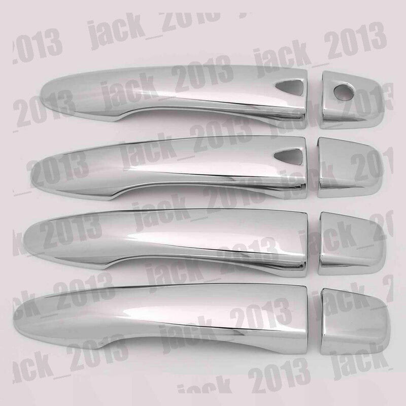 Chrome for Smart Key Door Handle Covers Trims for Nissan Rogue Sport Qashqai 2014-21