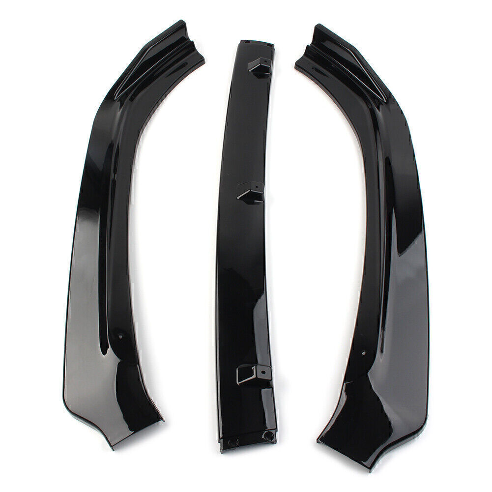 3X Front Bumper Lip Protector Cover Trim for Honda Accord 2018 2019 2020