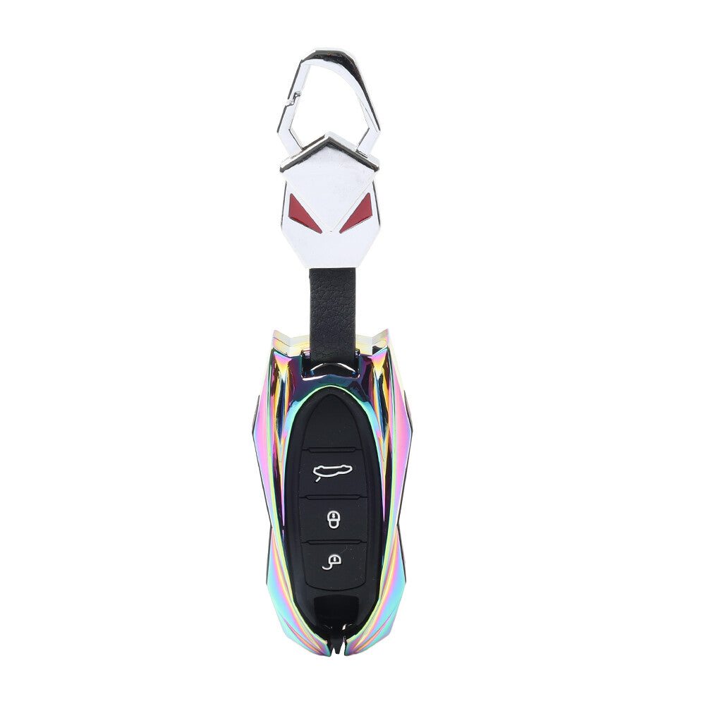 Remote Key Fob Case Shell Cover for Porsche 718 911 Macan for Cayenne Cayman