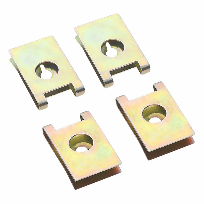 Metal Hex Bolts w/Washer U-Nut Speed Fastener clips Set for BMW F10 E46 E92 E90