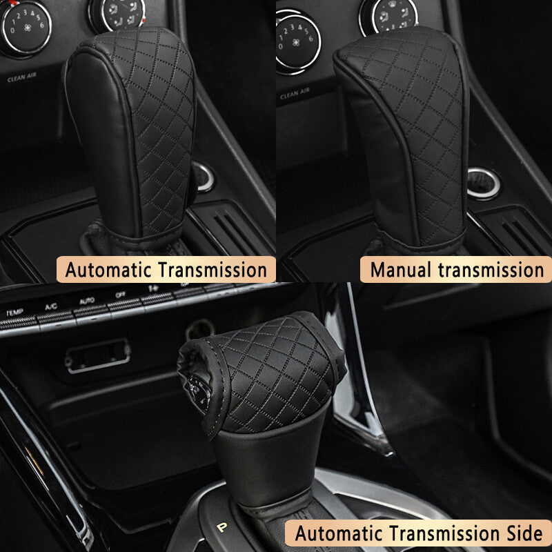 Apply To Car Gear Shift Knob Cover Gear Shift Grip Handle Protector for Mitsubishi
