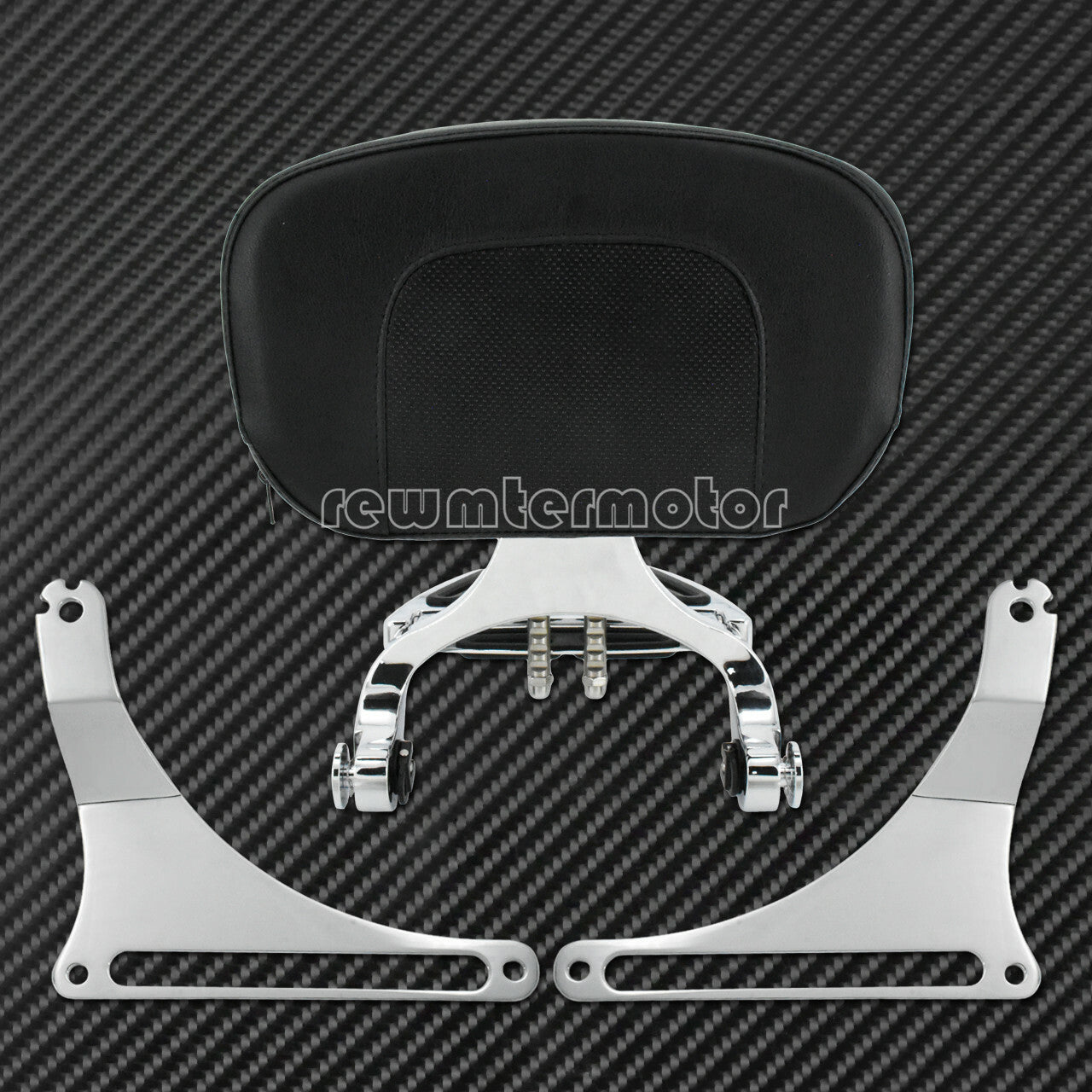 Adjustable Driver Passenger Backrest Fit for Harley Softail Breakout 2013-2020