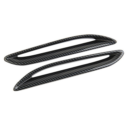 Suitable for Honda Accord LX 2013-2017 black wood grain rear AC vent cover ABS- v