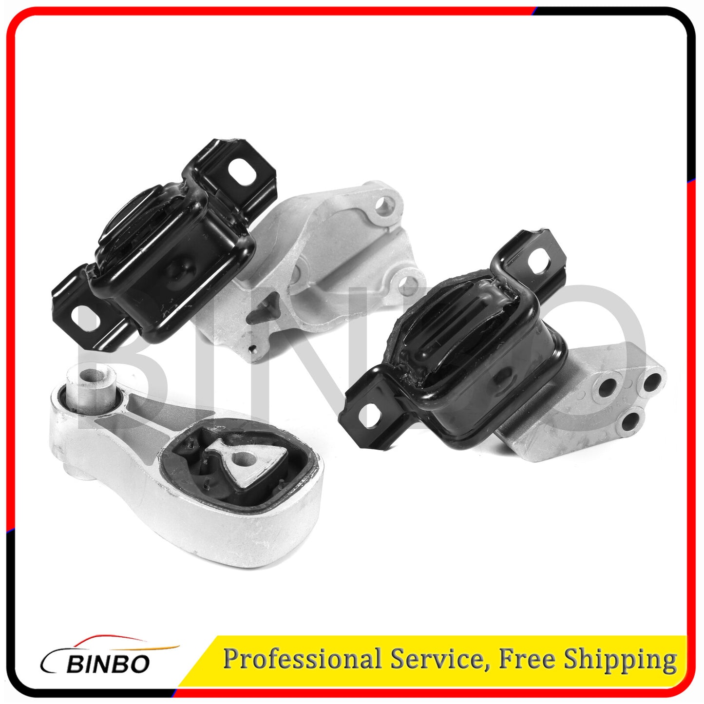 Engine Motor Mount Trans Mount Set Fit for Smart Fortwo 1.0L 2008 2009 - 2015 Q