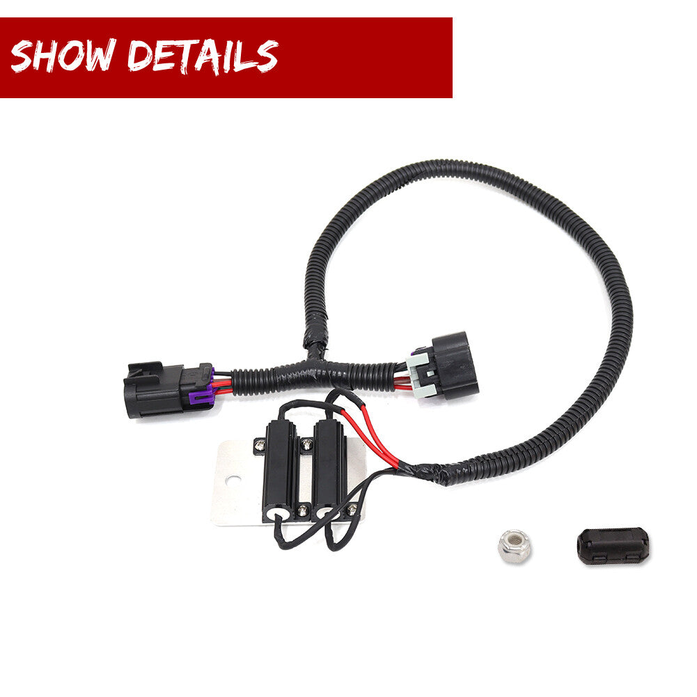C6 for Corvette LED Hyper Flash Resistor Harness Hyperflash by for Corvette Envy- v