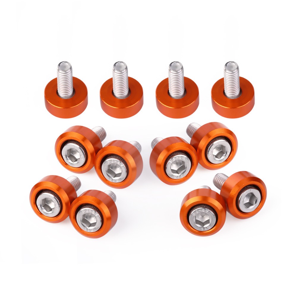 12Pcs Front Fender Frame Fairing Bolts For 690 Duke 2012-2019 690 Duke R 2014-17 Q