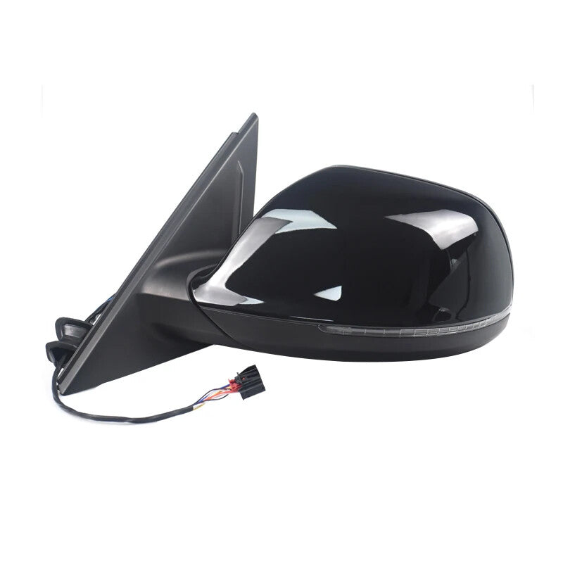 Side Mirror Power Fold Heated Turn Signal Lamp 9 Pin Left for Audi Q5 2009-2015