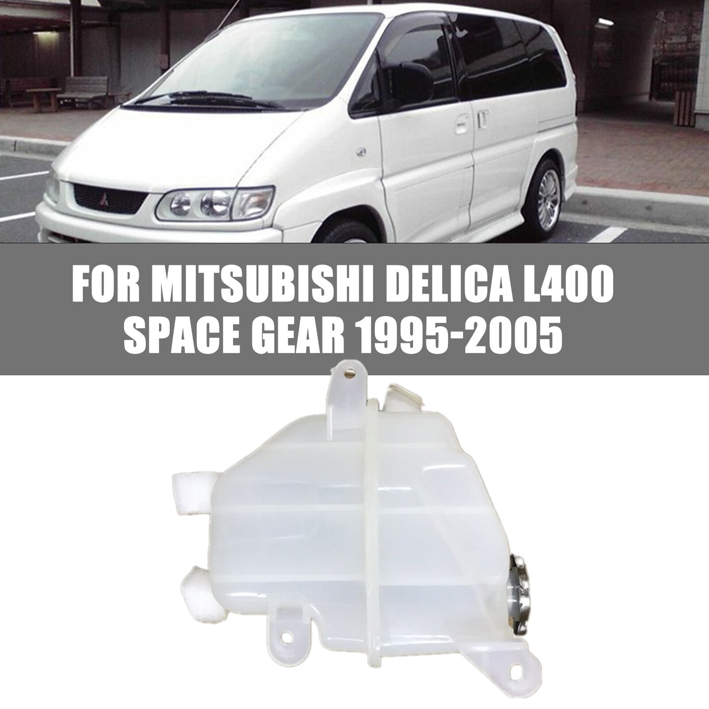 for Mitsubishi Delica L400 / Space Gear 1995-2005 Coolant Expansion Tank AT