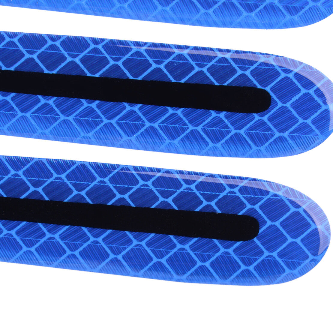 4pc Car Door Handle Protective Film Reflective Sticker Strips Anti-Scratch