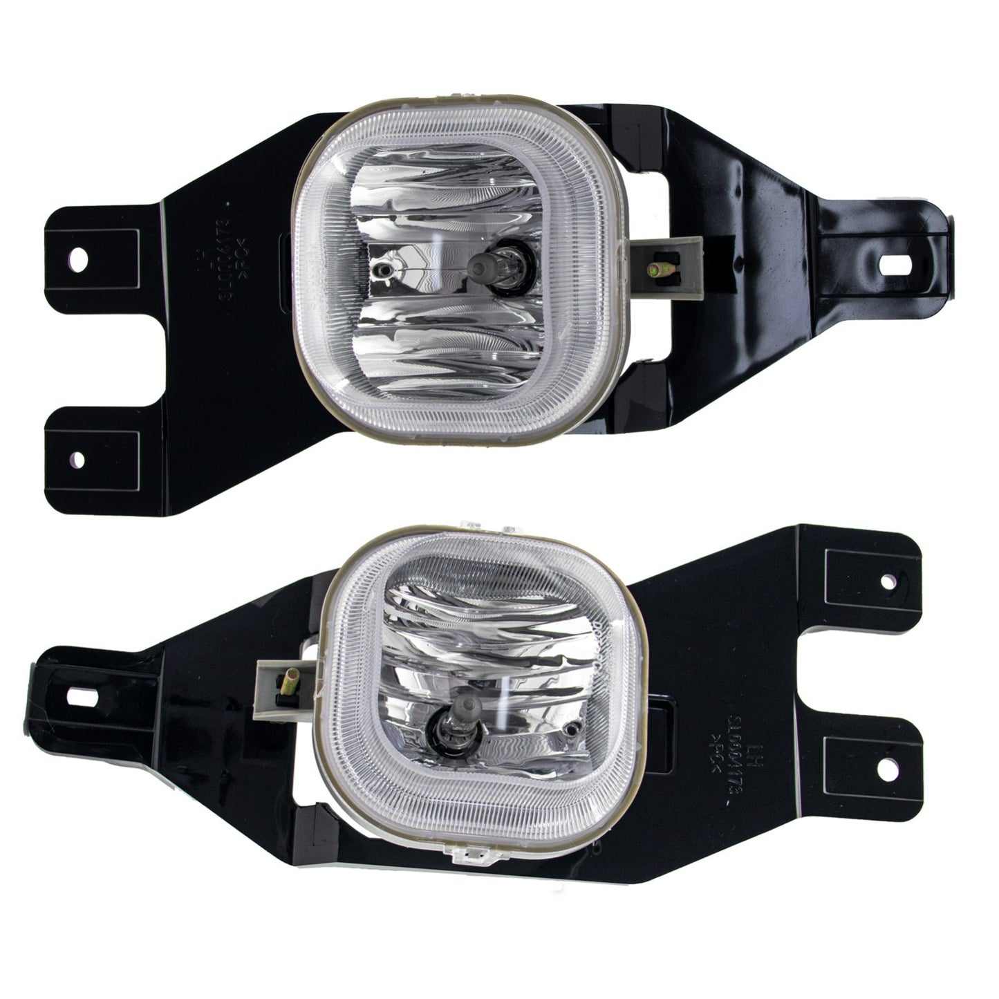 Fog Lights Fit 1999 - 2004 for F250/350/450/550 Super Duty/2001 - 2004 Excursion- v