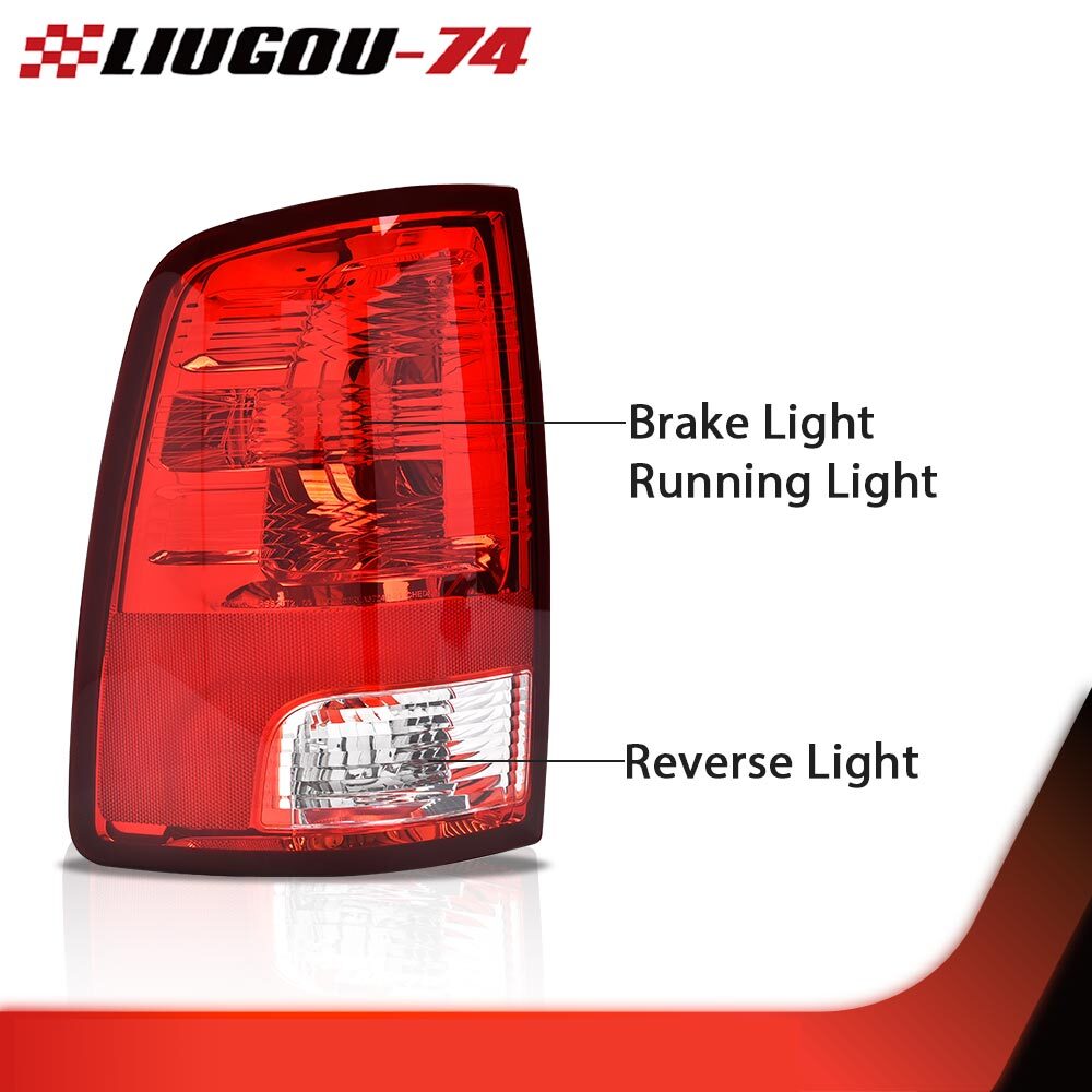 Driver LH Side Tail Light Fits 2009 - 2018 for Dodge for Ram 1500 2500 3500 Pickup - v