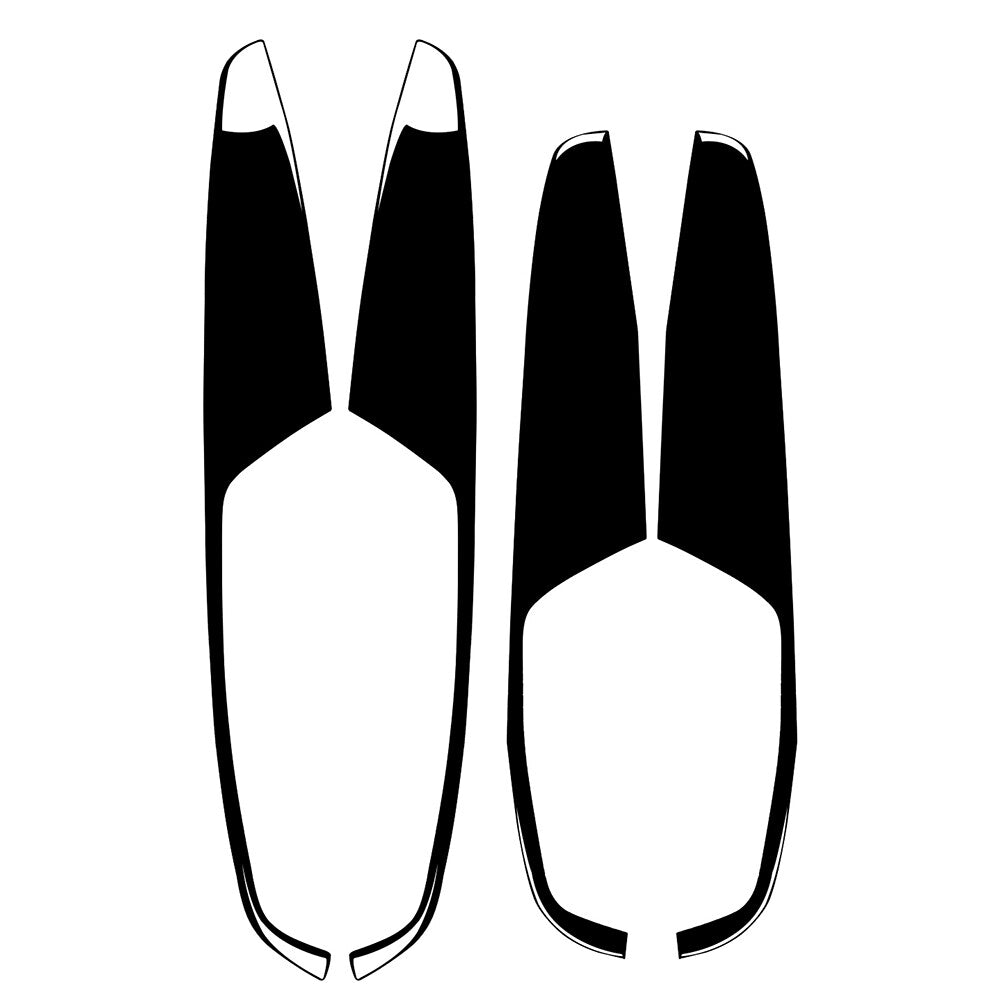 Interior Door Armrest Panel Window Lift Cover Trim for Audi A4 A5 S4 B9 RS4