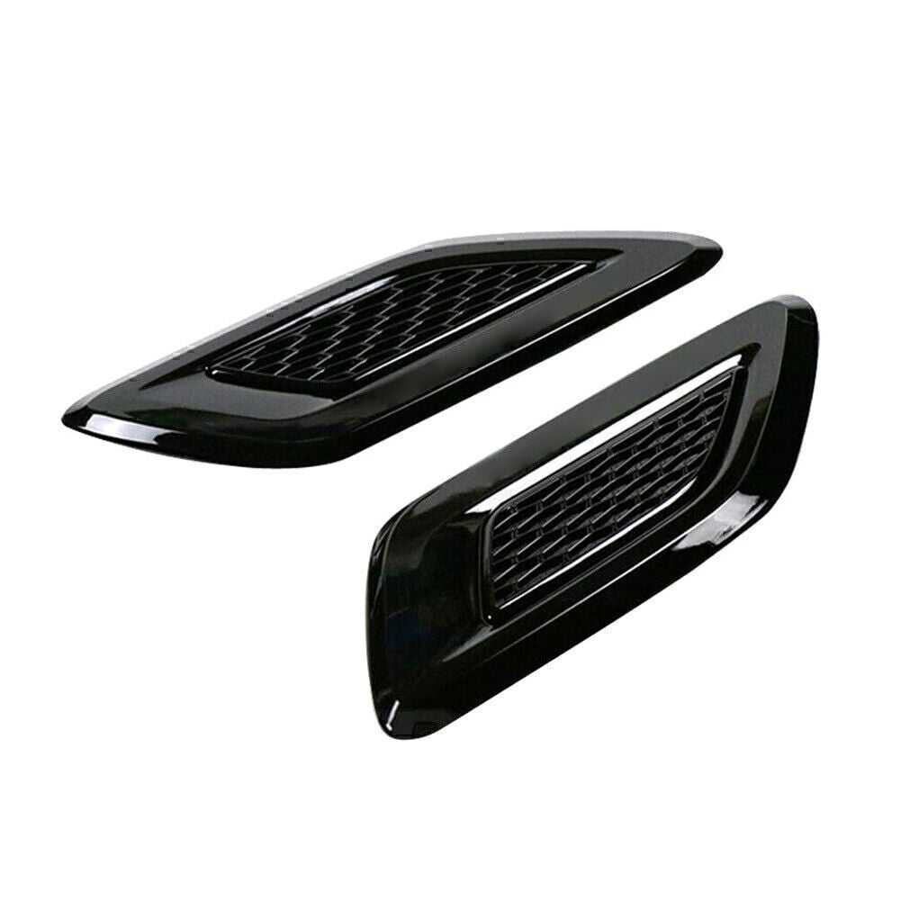 2X Front Side Air Hood Vent Trim Cover Fit for Range Rover Sport 2014-2017 2016