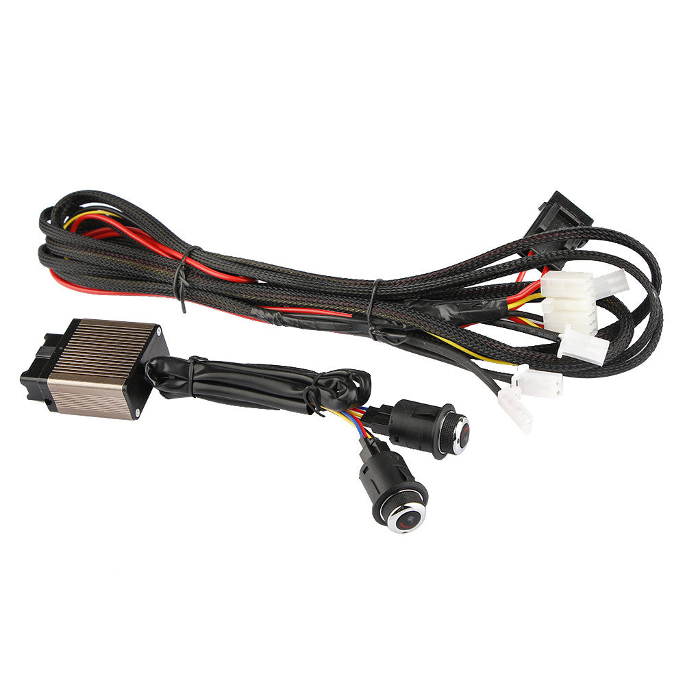 4 x 12V Car for Seat Heater Components, for Seat Heater Heating Pad Kit, Universal Carbon Fiber