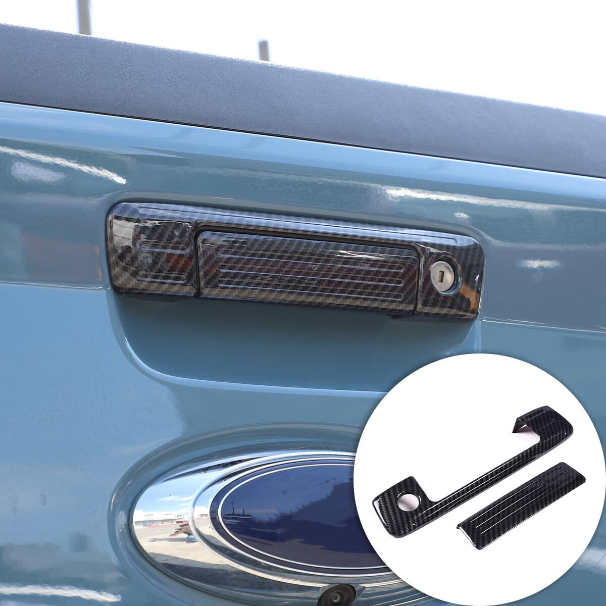 2-Pack Carbon Fiber ABS Mirror Guard for Sub@ru Outback 2022- v