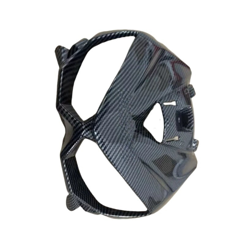Carbon Fiber Upper Front Nose Lamp Fairing Panel Cover for Kawasaki Z1000 14-20