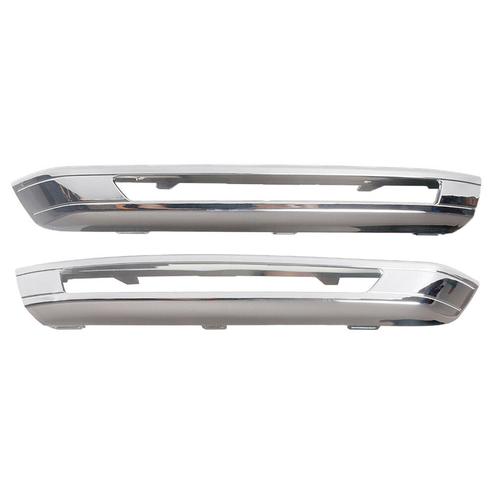 2x Front Left Right Bumper Foglight Cover Chrome for Benz W164 GL-Class 10-12 Q