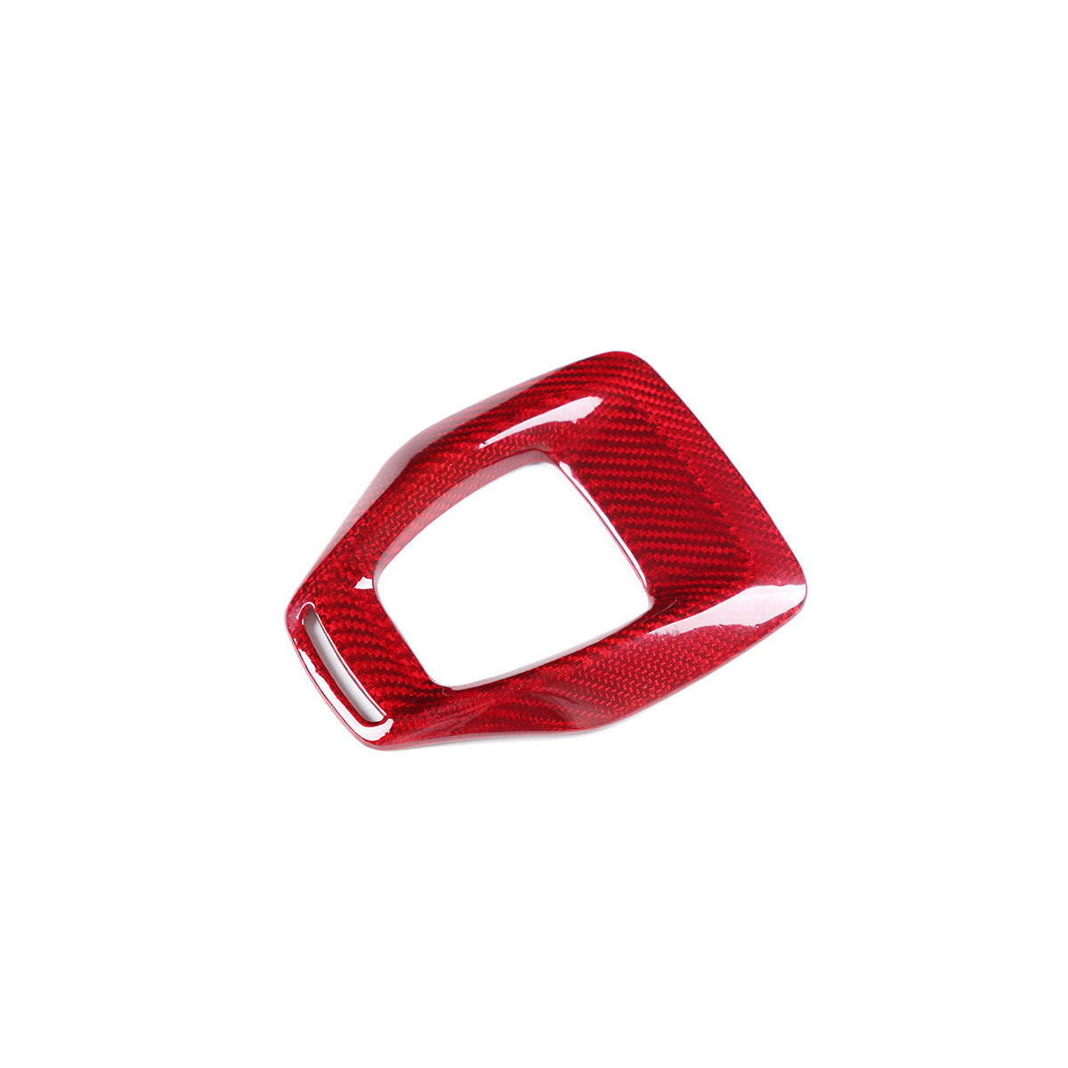 Silver Interior Alloy A/C Console Knife Ring Trim Cover for Kia Soul 2009 - 2013 3X- v
