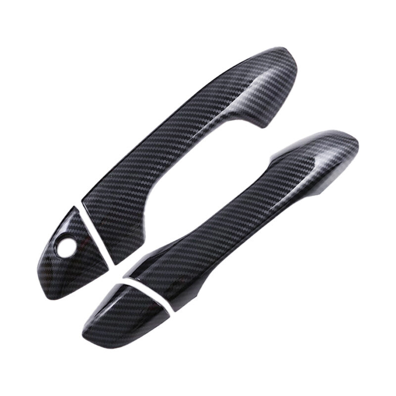 Carbon Fiber Style Door Handle Covers Fit for for Kia 2016-2020 v