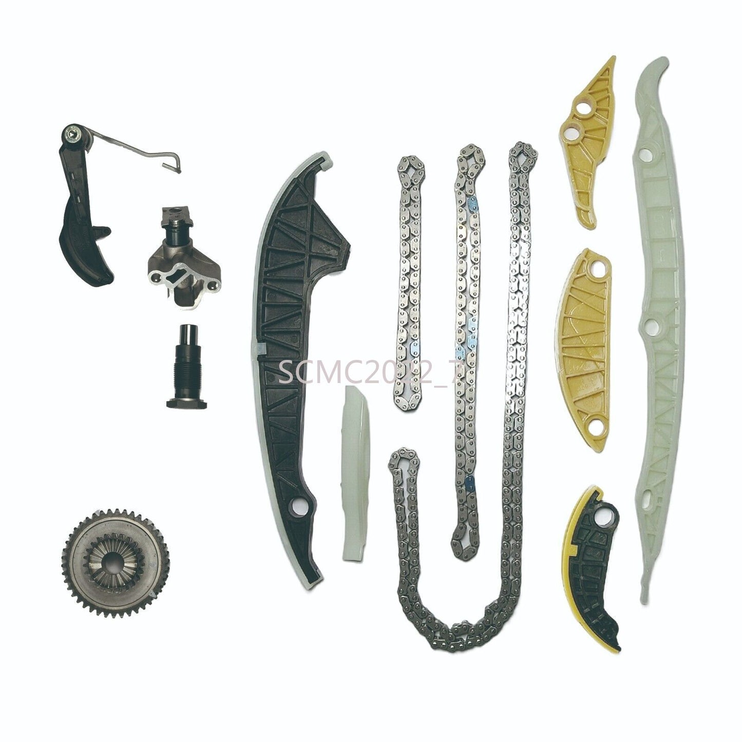 3rd EA888 Engine Timing Chain 16 Pcs for VW for Jetta for Golf for Tiguan for AUDI A4 A6 Q5 TT