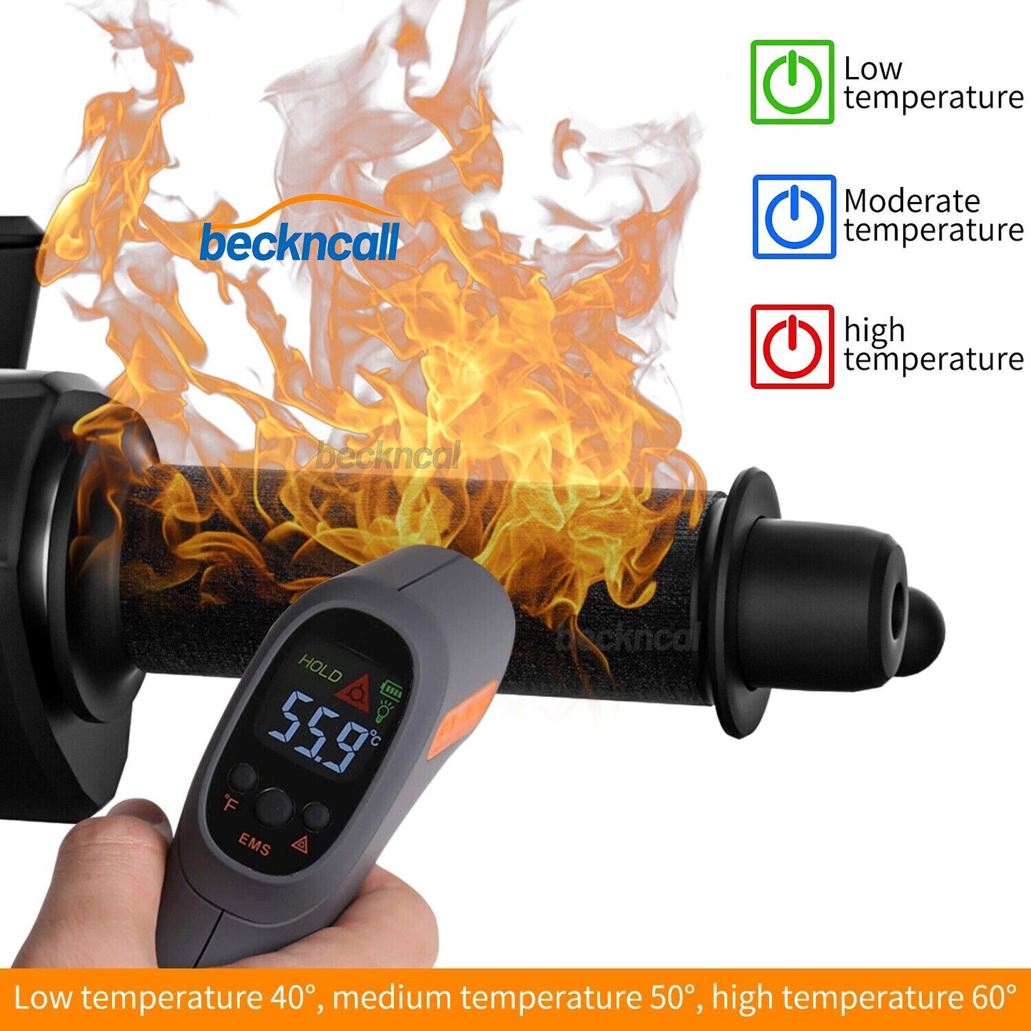 12V Electric Heated Hand Grips Pad Universal Motorcycle Handle Cover Grips Kit