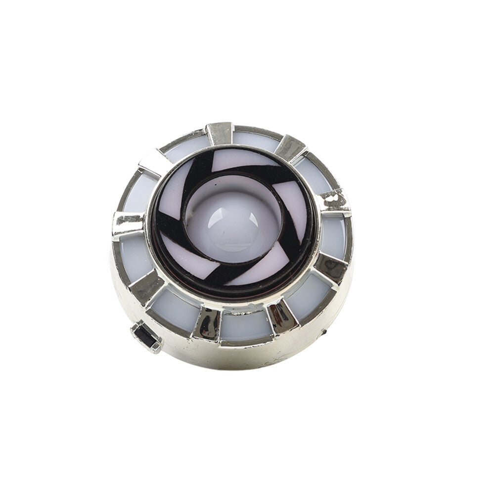 Motorcycle 12V LED Headlight Angel Eye Flash Strobe Tail Brake Rear Lights