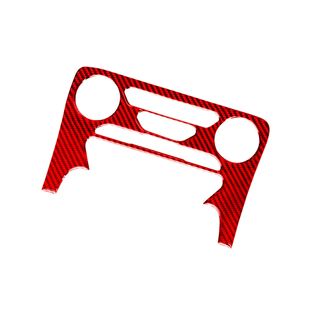 3x Red Carbon Fiber Interior Steering Wheel Cover Trim For X1 F48 2016-2018 v