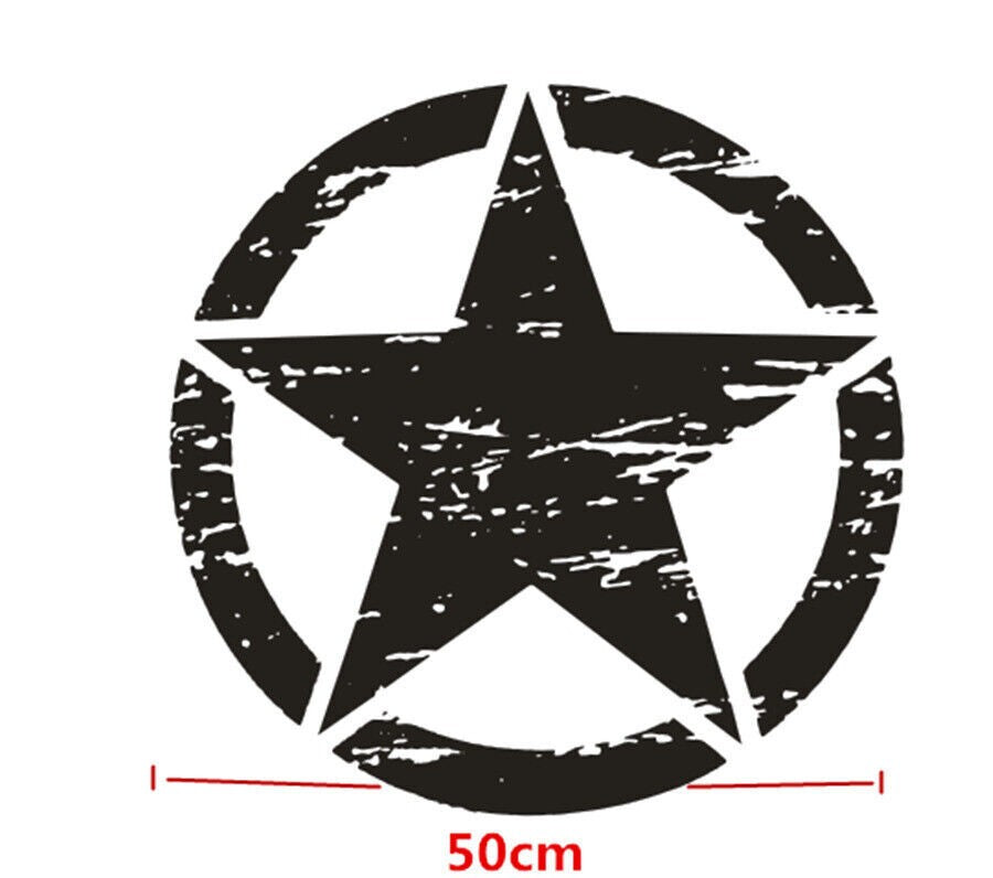 Auto Car DIY Vinyl Decal Graphics Graphics Decoration Sticker Waterproof 50X50cm Q
