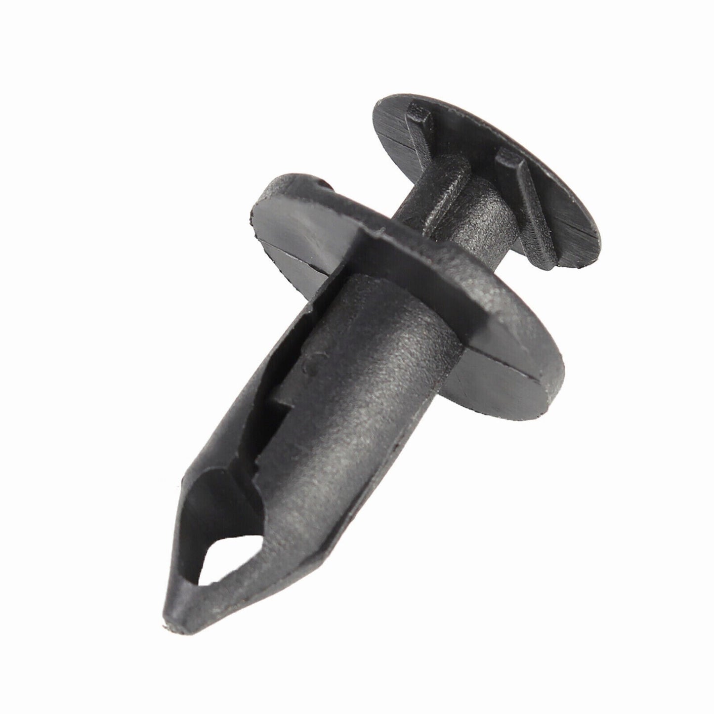 100 Pcs 8mm Car Bumper Clips Hole Plastic Fender Push Fastener Rivets Retainer