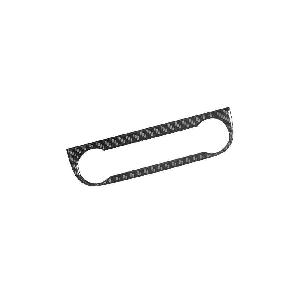 Red Carbon Fiber Console Air Vent Outlet Cover For C Class W204 v