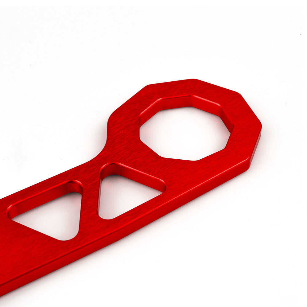 Red Tow Towing Hook Aluminum Racing Anodized Billet Rear Kit for Honda Q