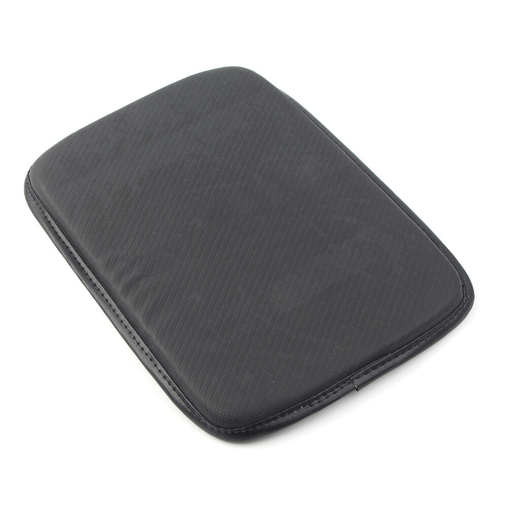 1Pc Carbon Fiber Car Center Console Armrest Cushion Pad Cover for CADILLAC