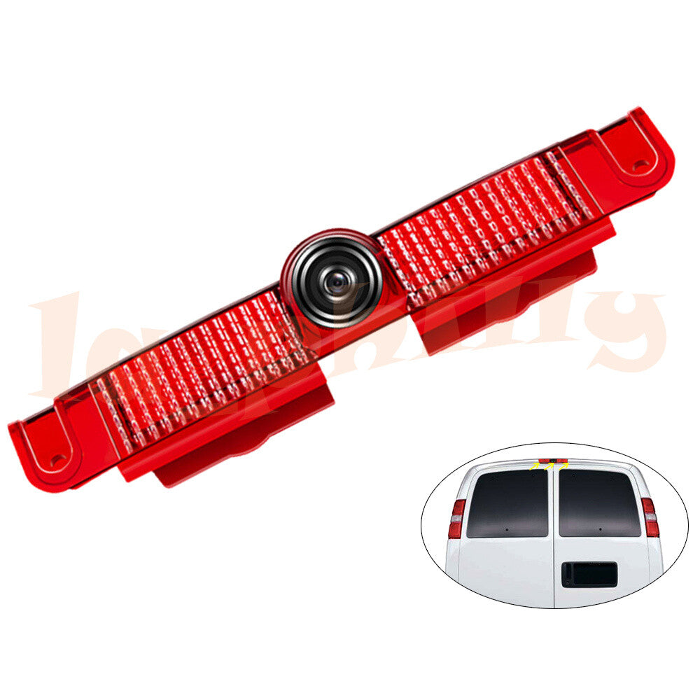Fit for Chevrolet Express Savana Van High Mounted Brake Light Backup Camera Q