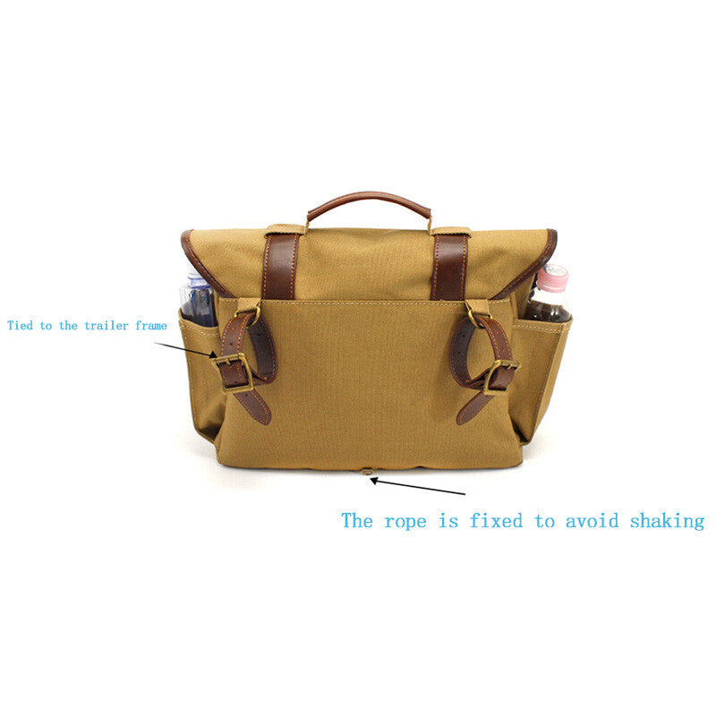 Motorcycle side pocket Pit Dirt bicycle hanging basket saddle bag bicycle rear luggage bag - n